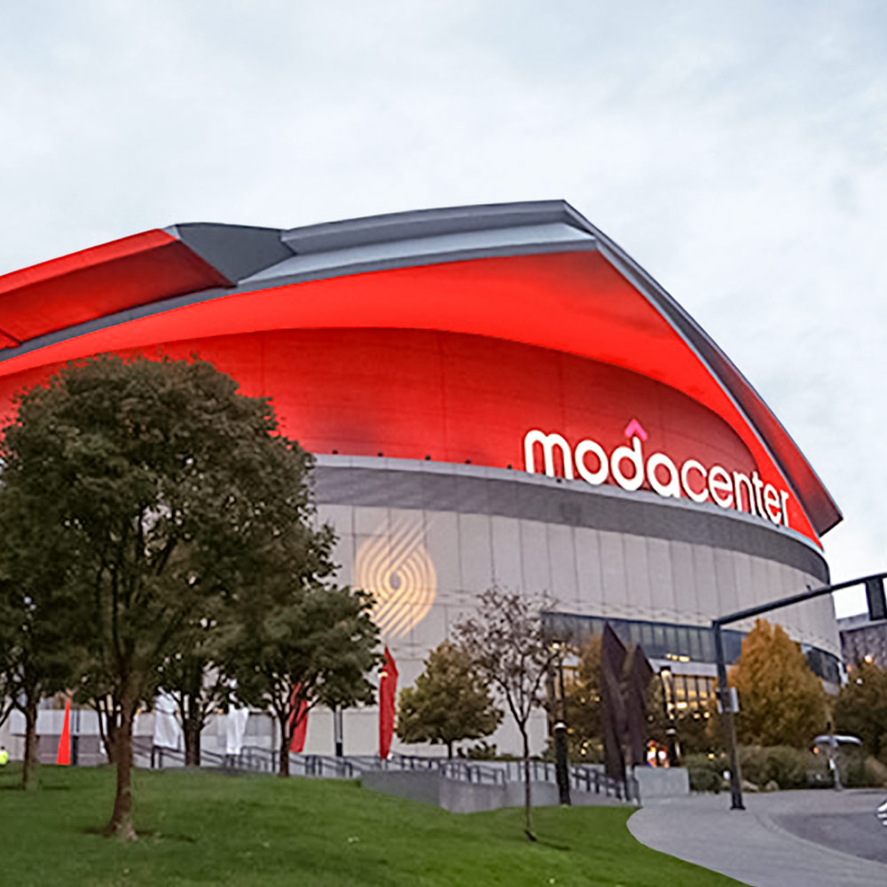 Moda Center Signage