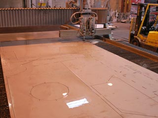 Large Format Flow Waterjet