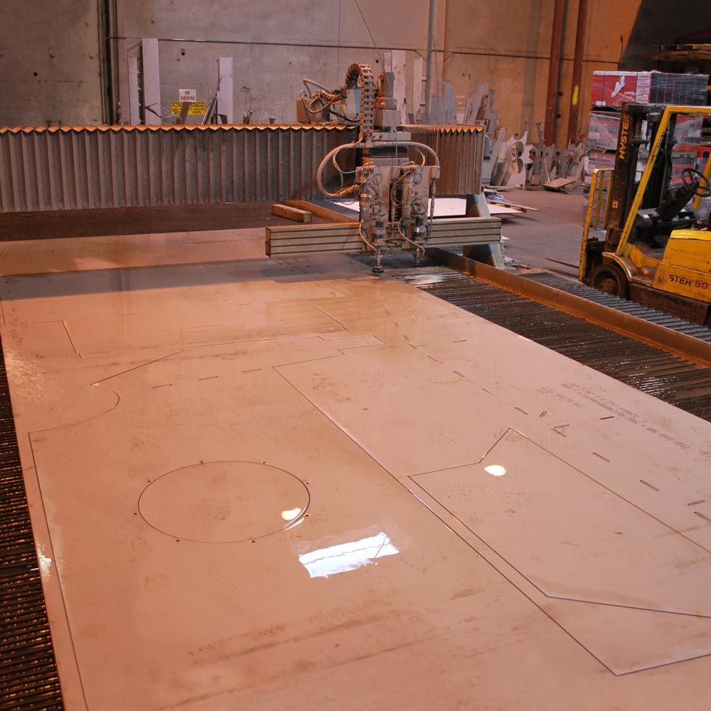 Large Format Flow Waterjet